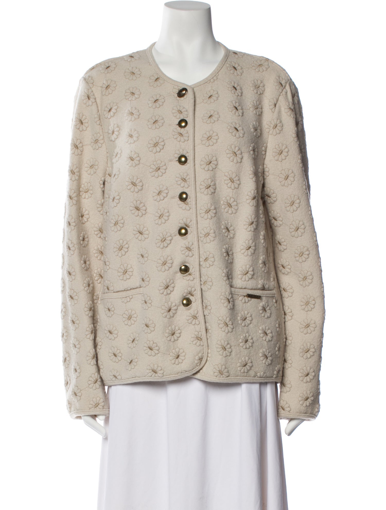 Geiger Wool Patterned Jacket