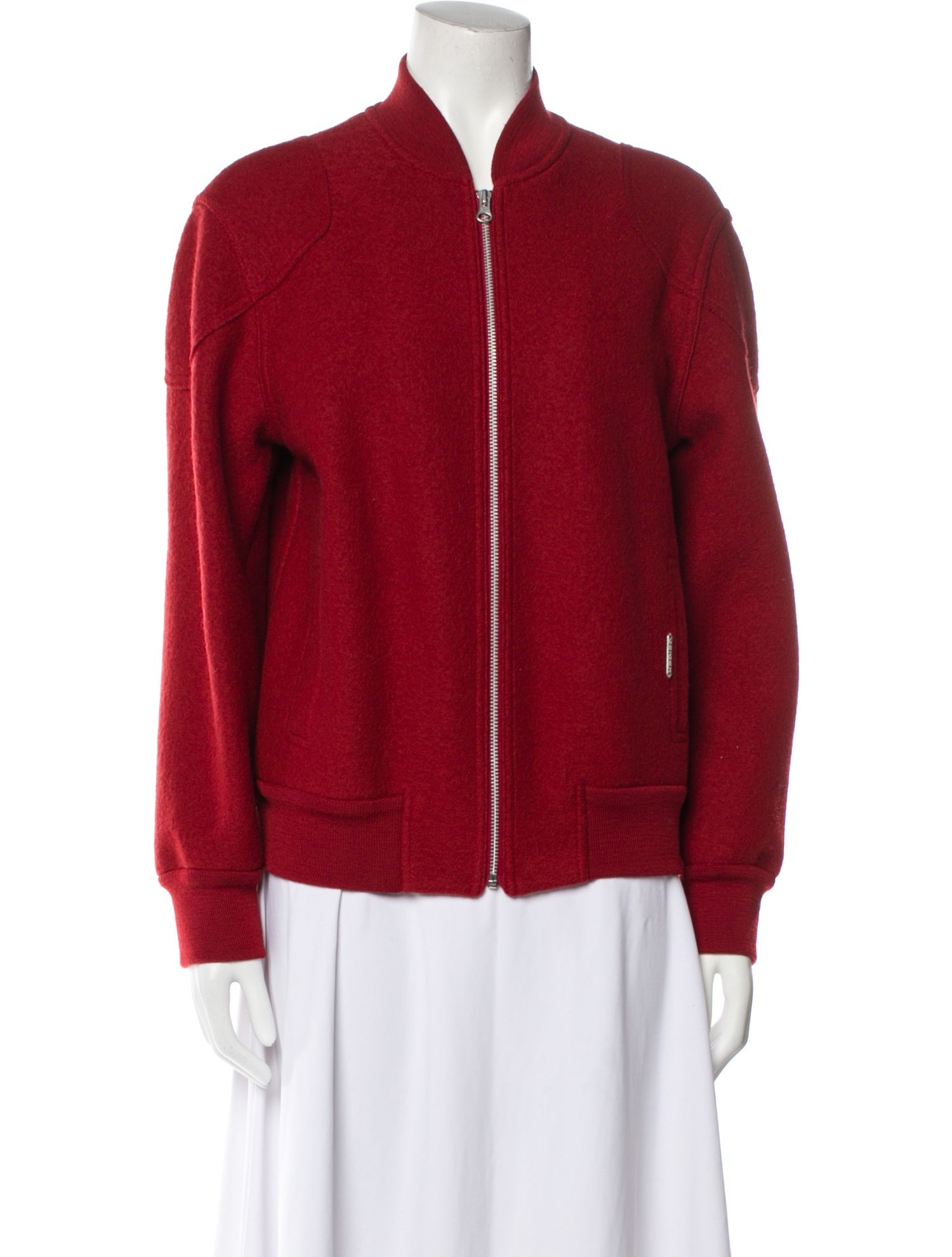 Geiger Wool Bomber Jacket