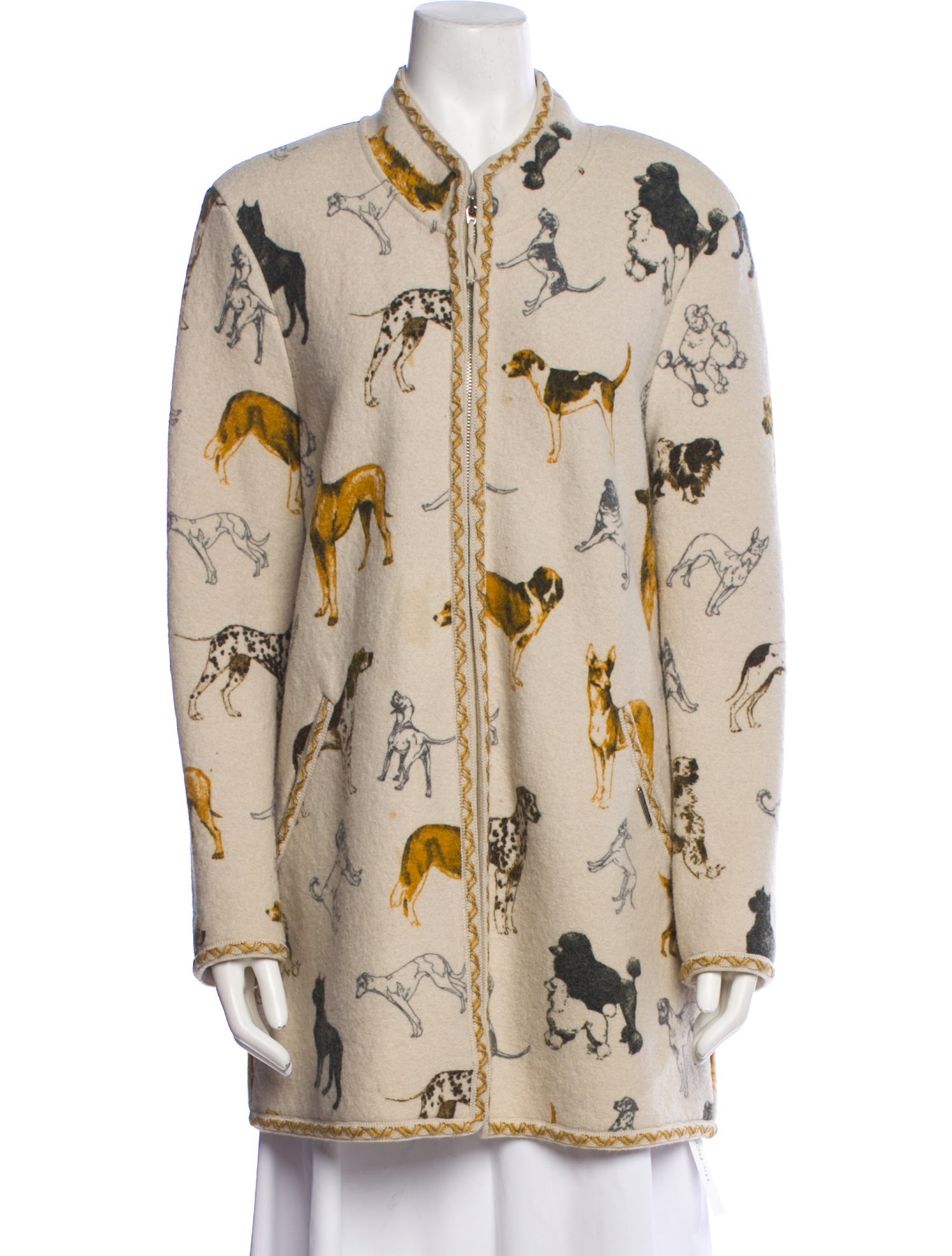 Geiger Wool Printed Utility Jacket