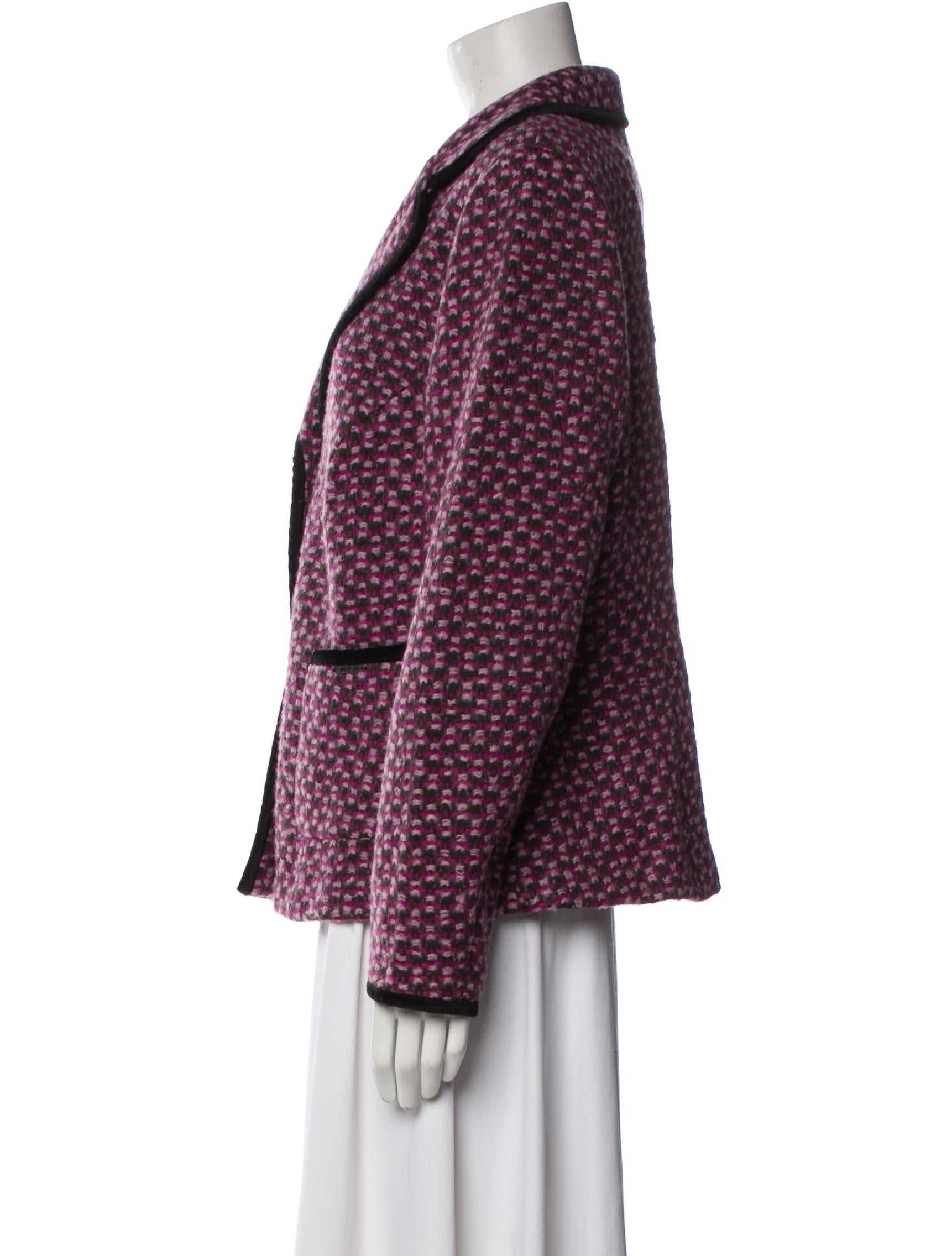Geiger Virgin Wool Printed Jacket