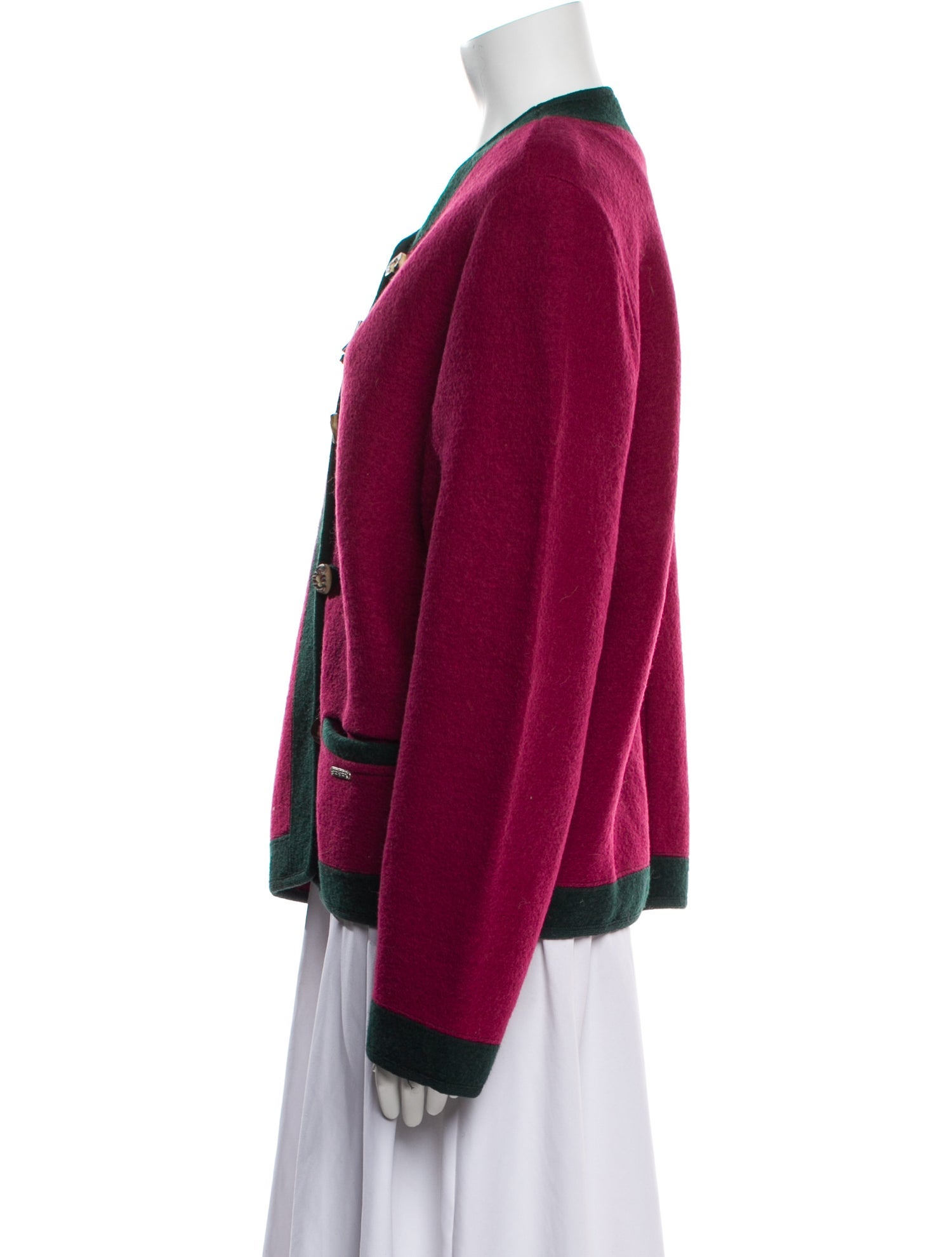 Geiger Wool Bomber Jacket