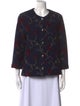 Geiger Wool Floral Print Jacket