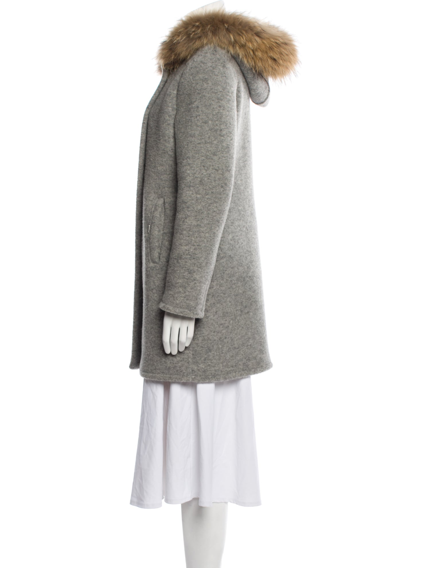 Geiger Wool Faux Fur Jacket