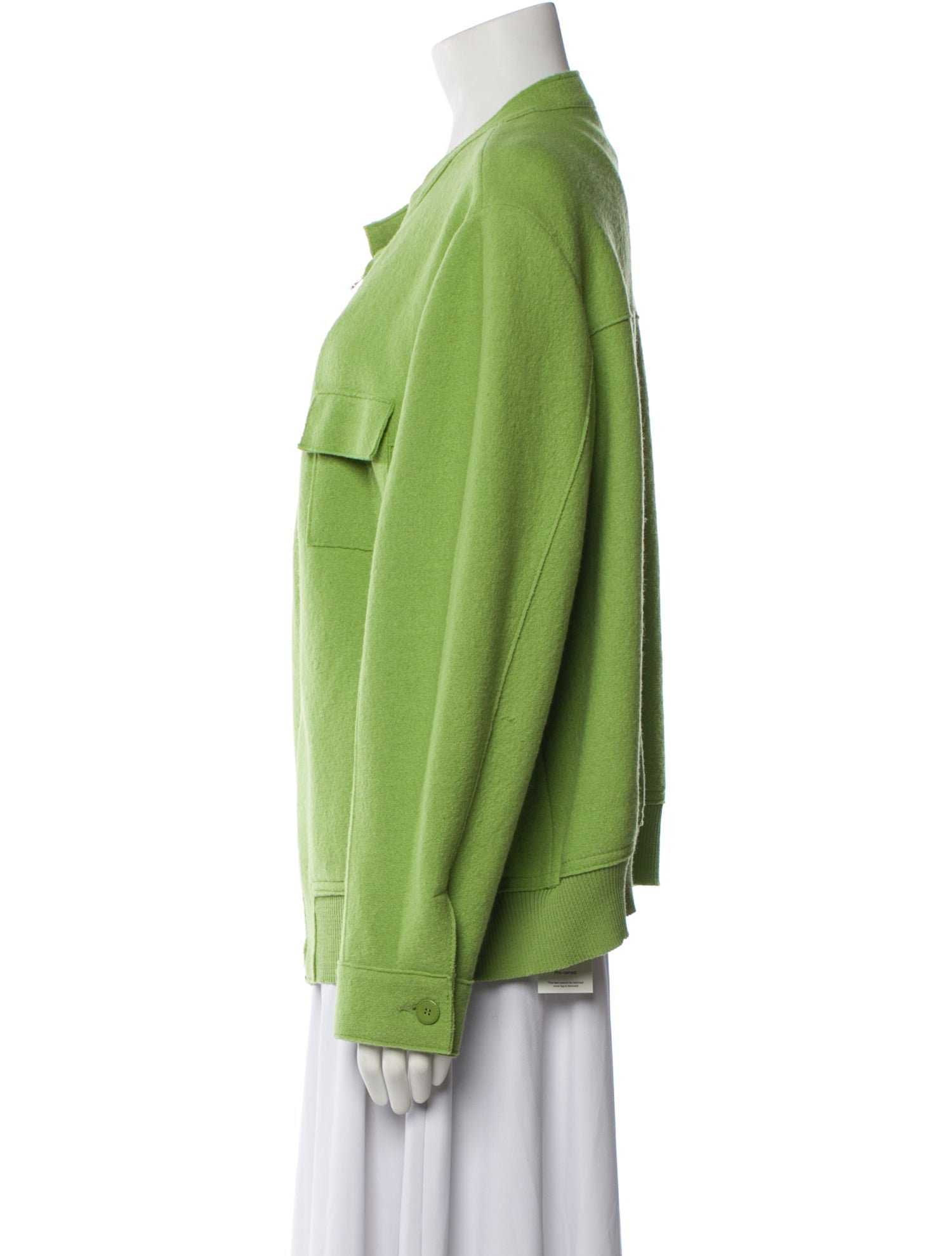 Geiger Virgin Wool Bomber Jacket