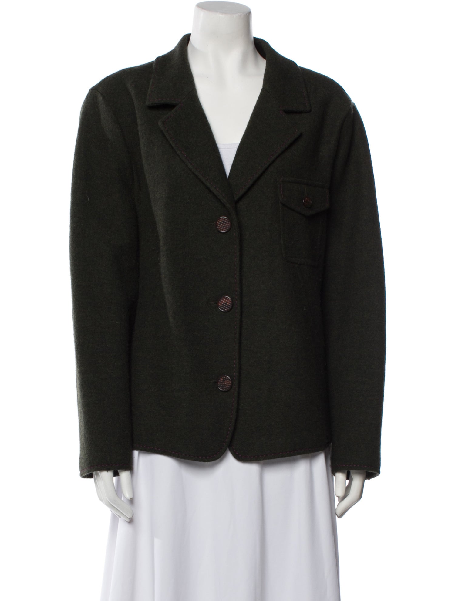 Geiger Virgin Wool Blazer