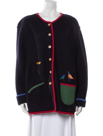 Geiger Wool Printed Jacket