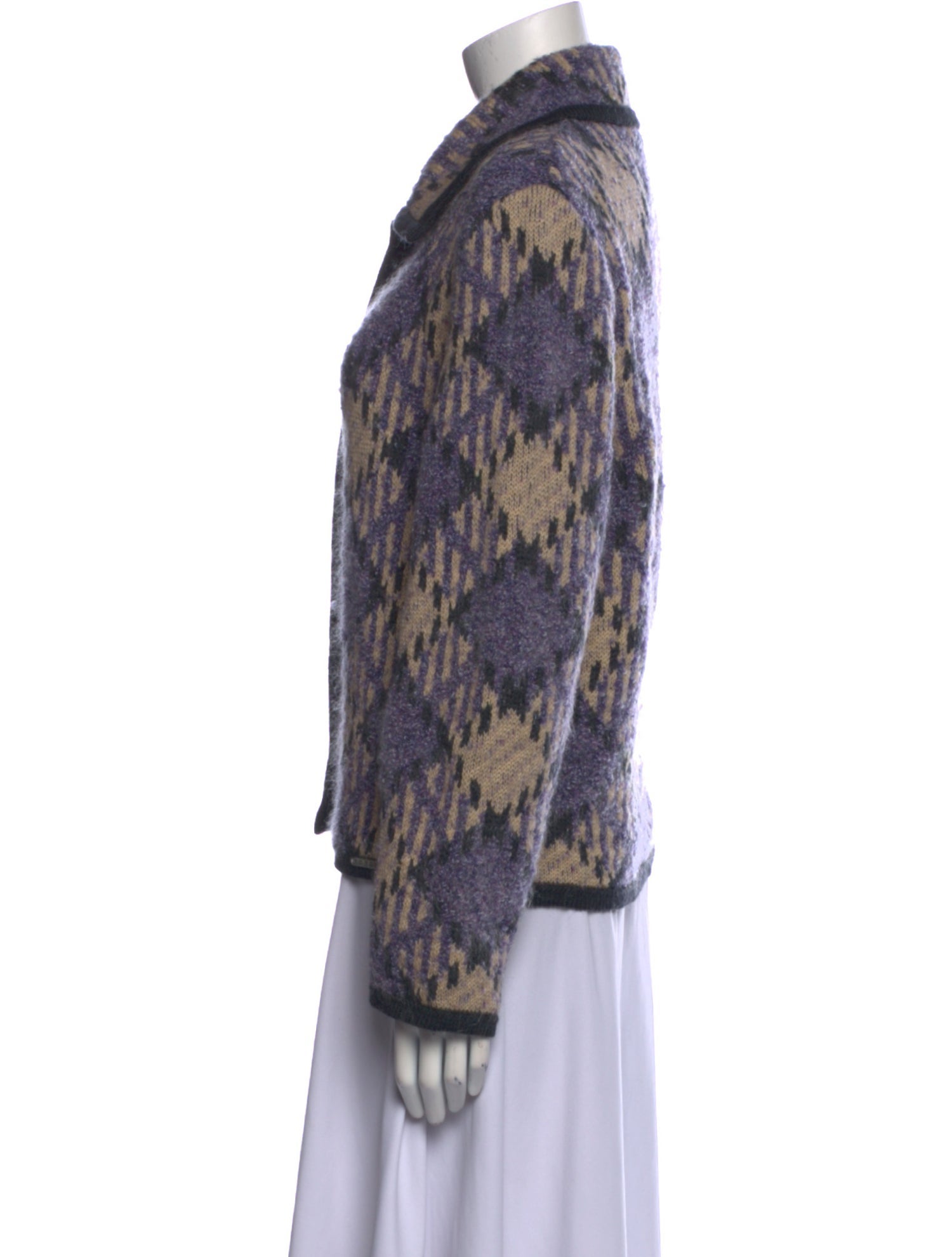 Geiger Wool Printed Sweater