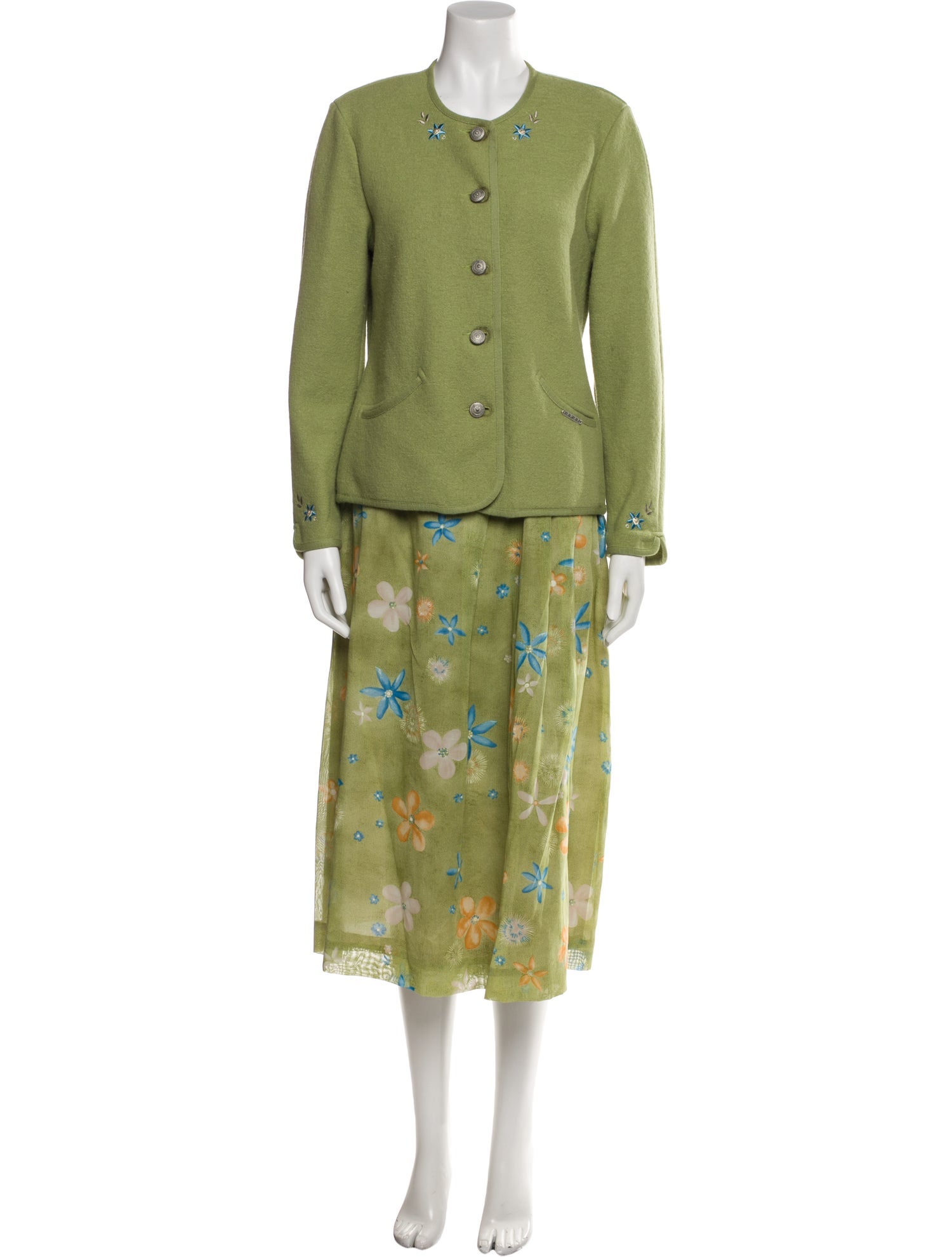 Geiger Floral Print Skirt Set