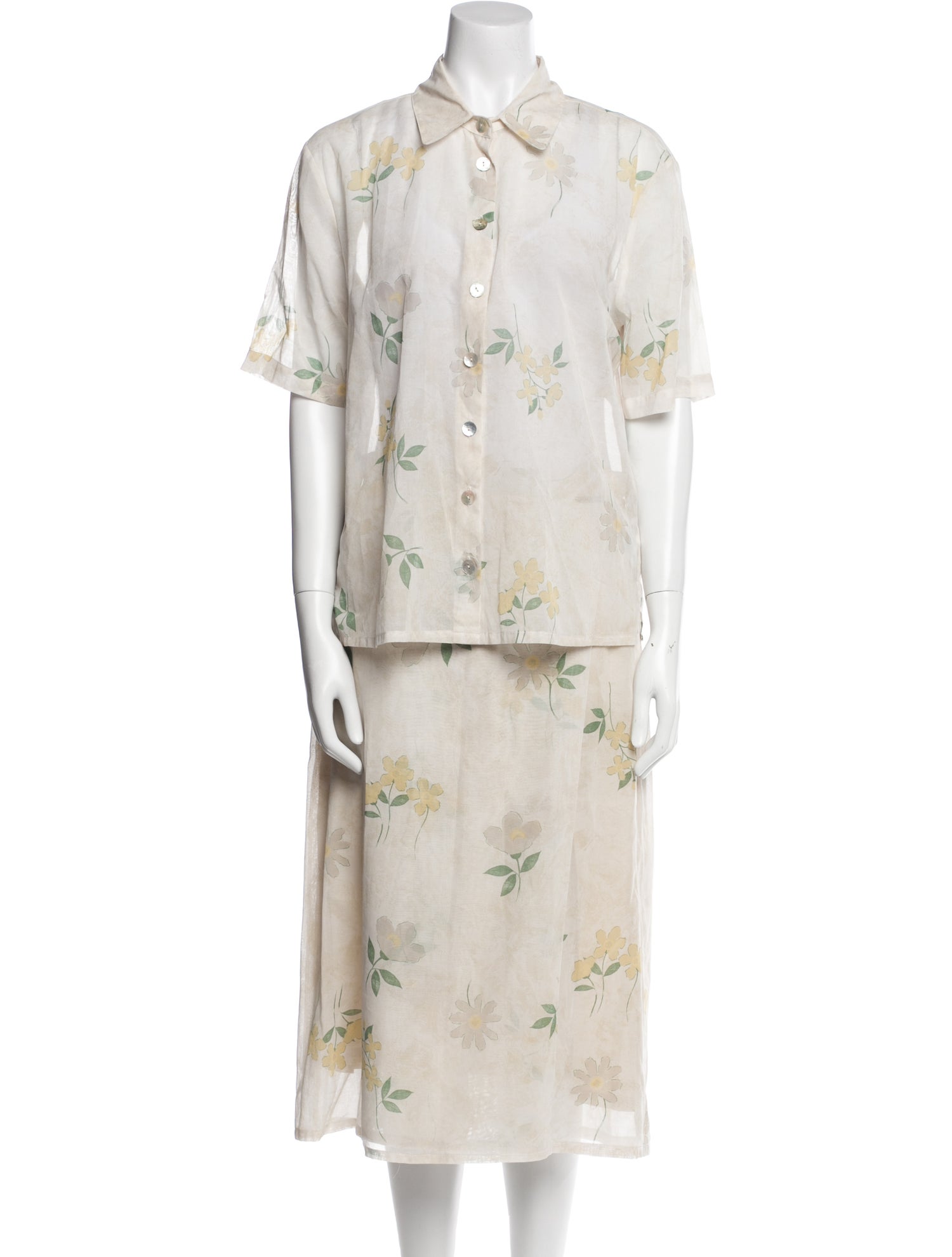 Geiger Printed Skirt Set