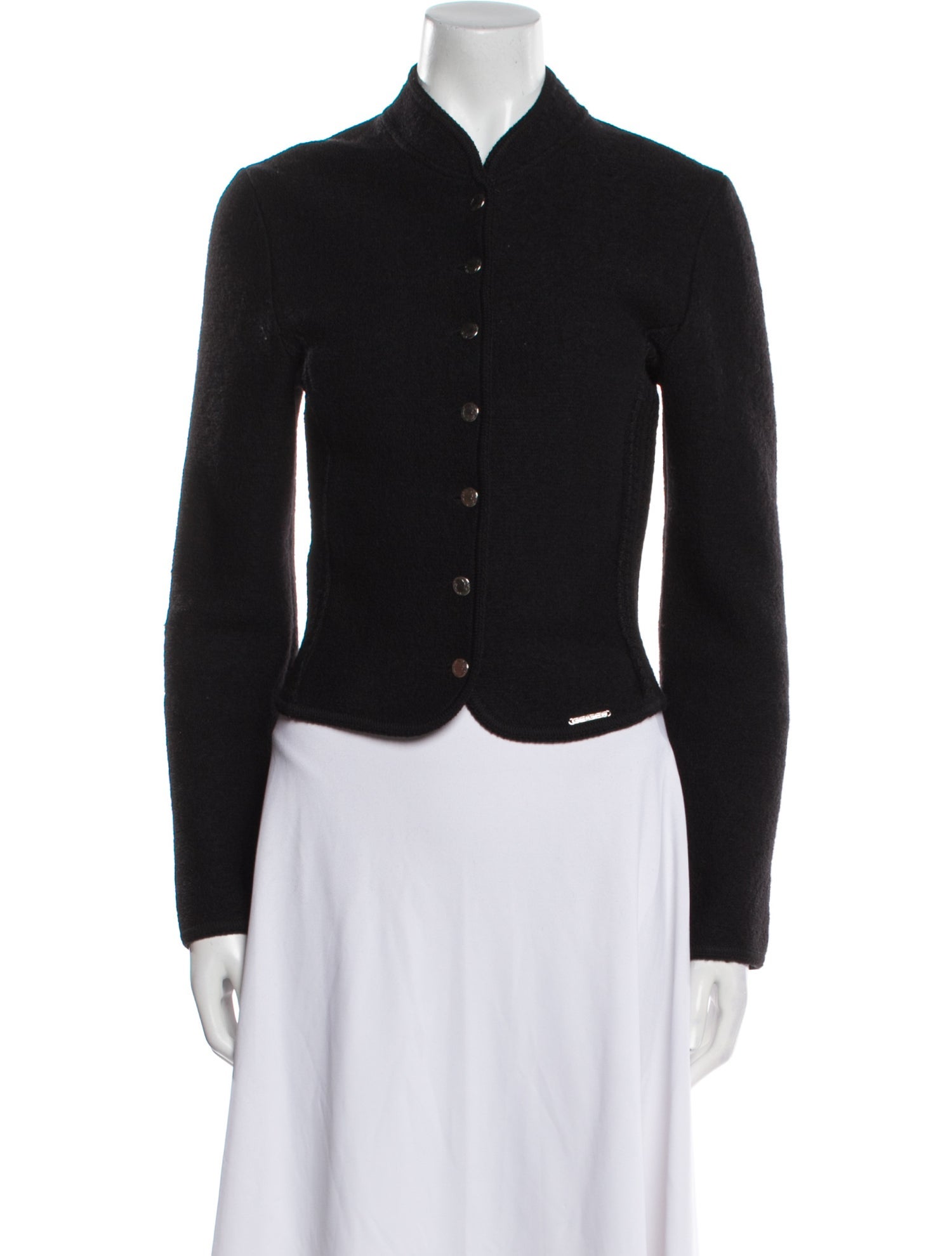 Geiger Wool Mock Neck Sweater