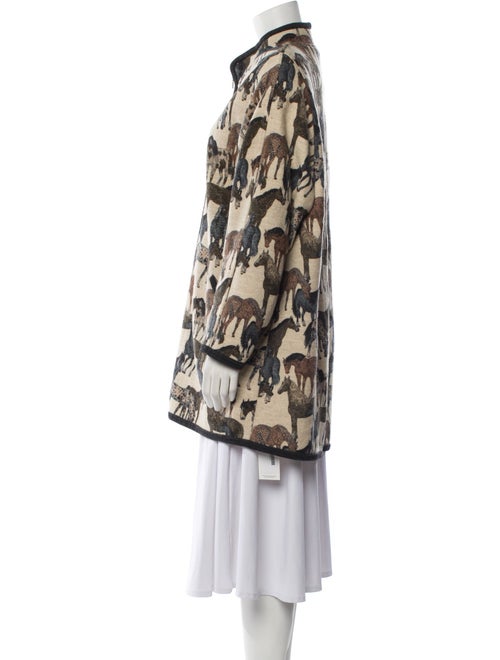 Geiger Wool Printed Coat