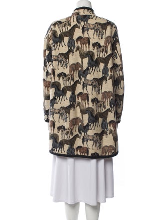 Geiger Wool Printed Coat