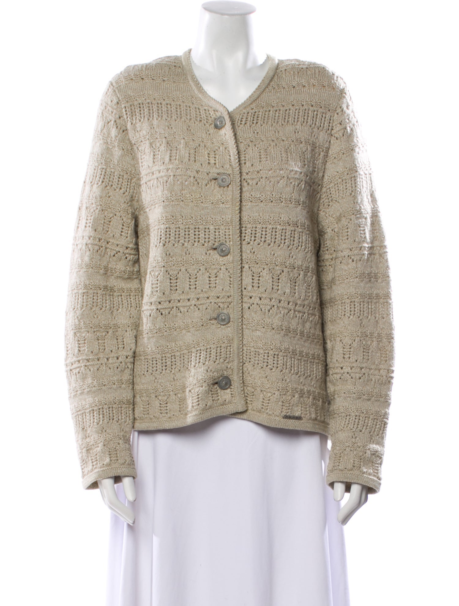 Geiger Wool V-Neck Sweater