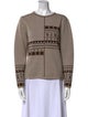 Geiger Wool Graphic Print Sweater