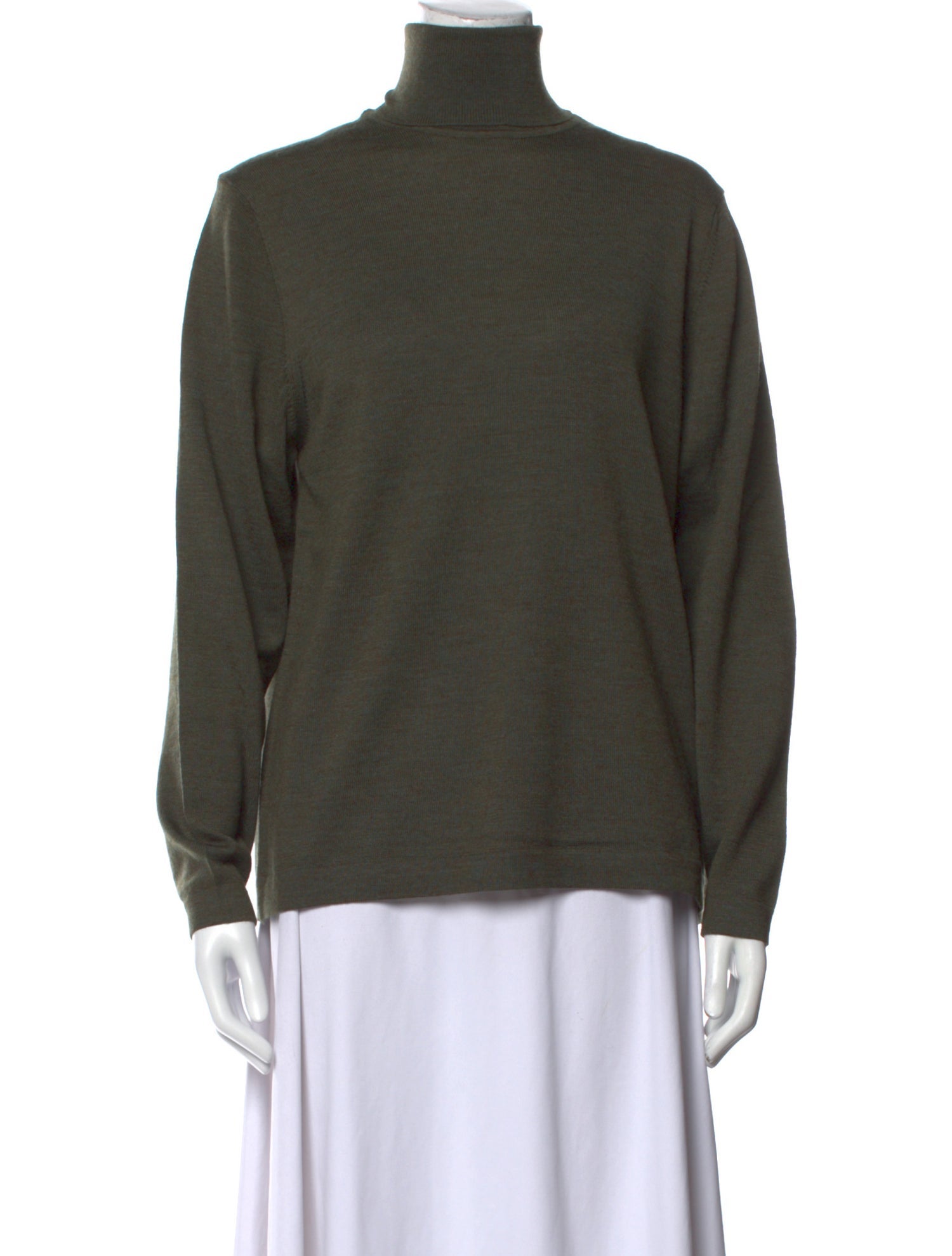 Geiger Virgin Wool Turtleneck Sweater