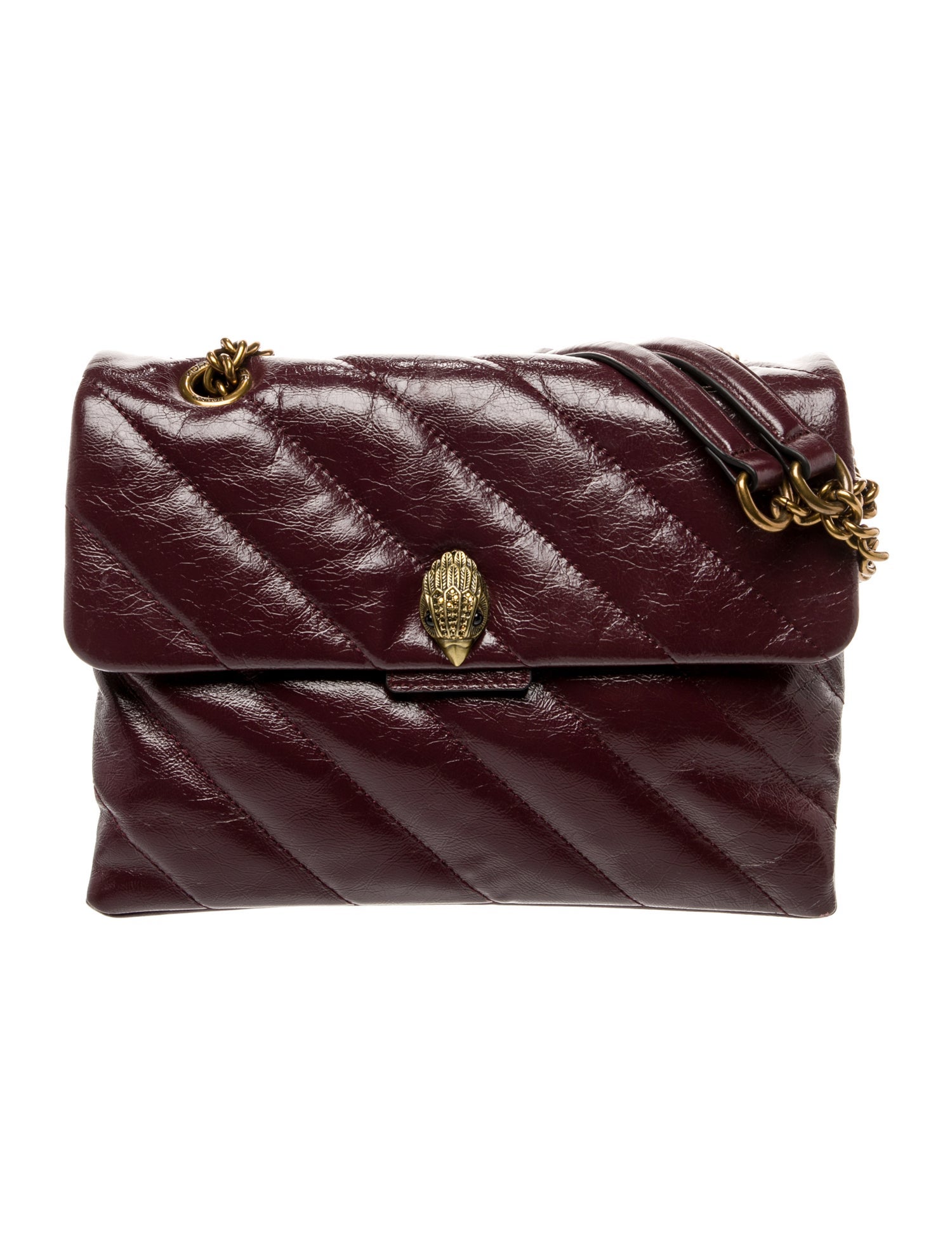 Kurt Geiger Patent Leather Shoulder Bag