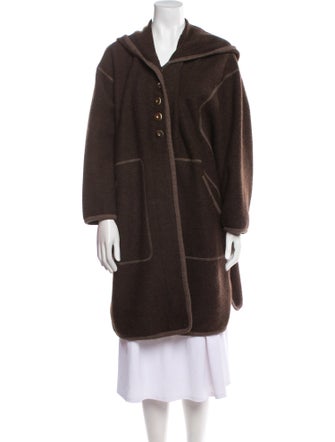 Geiger Wool Faux Fur Coat