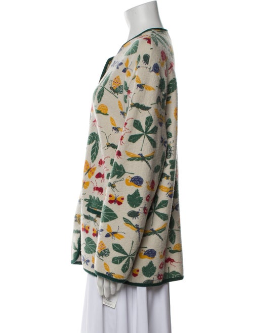 Geiger Virgin Wool Printed Coat