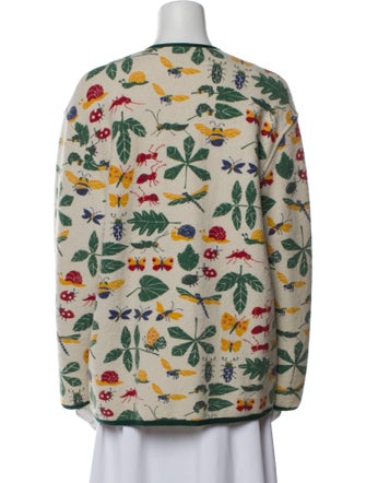 Geiger Virgin Wool Printed Coat