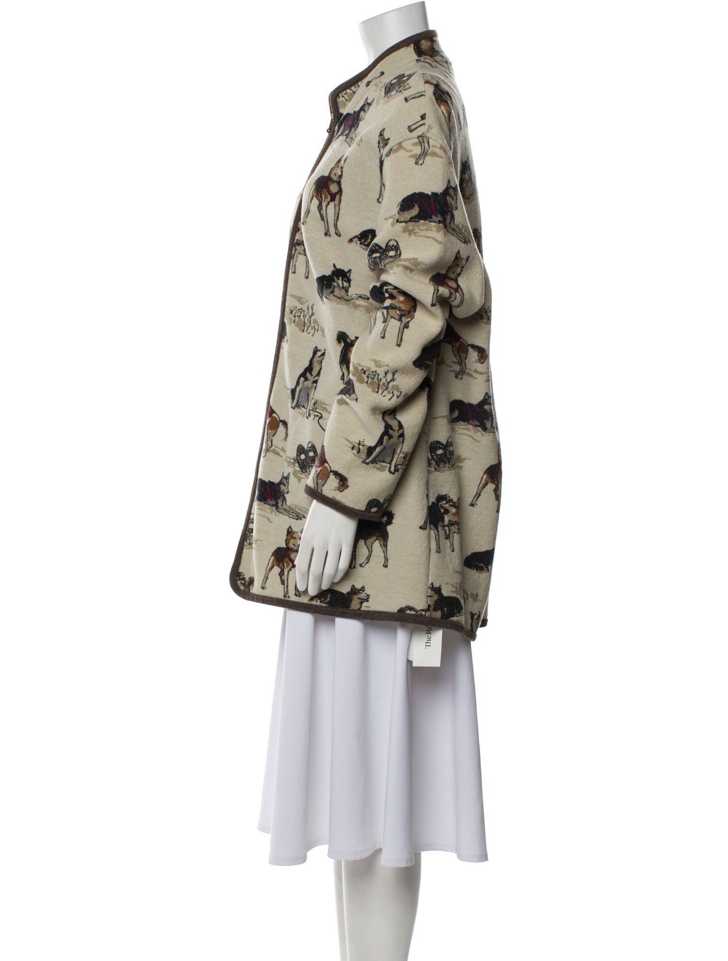 Geiger Floral Print Coat