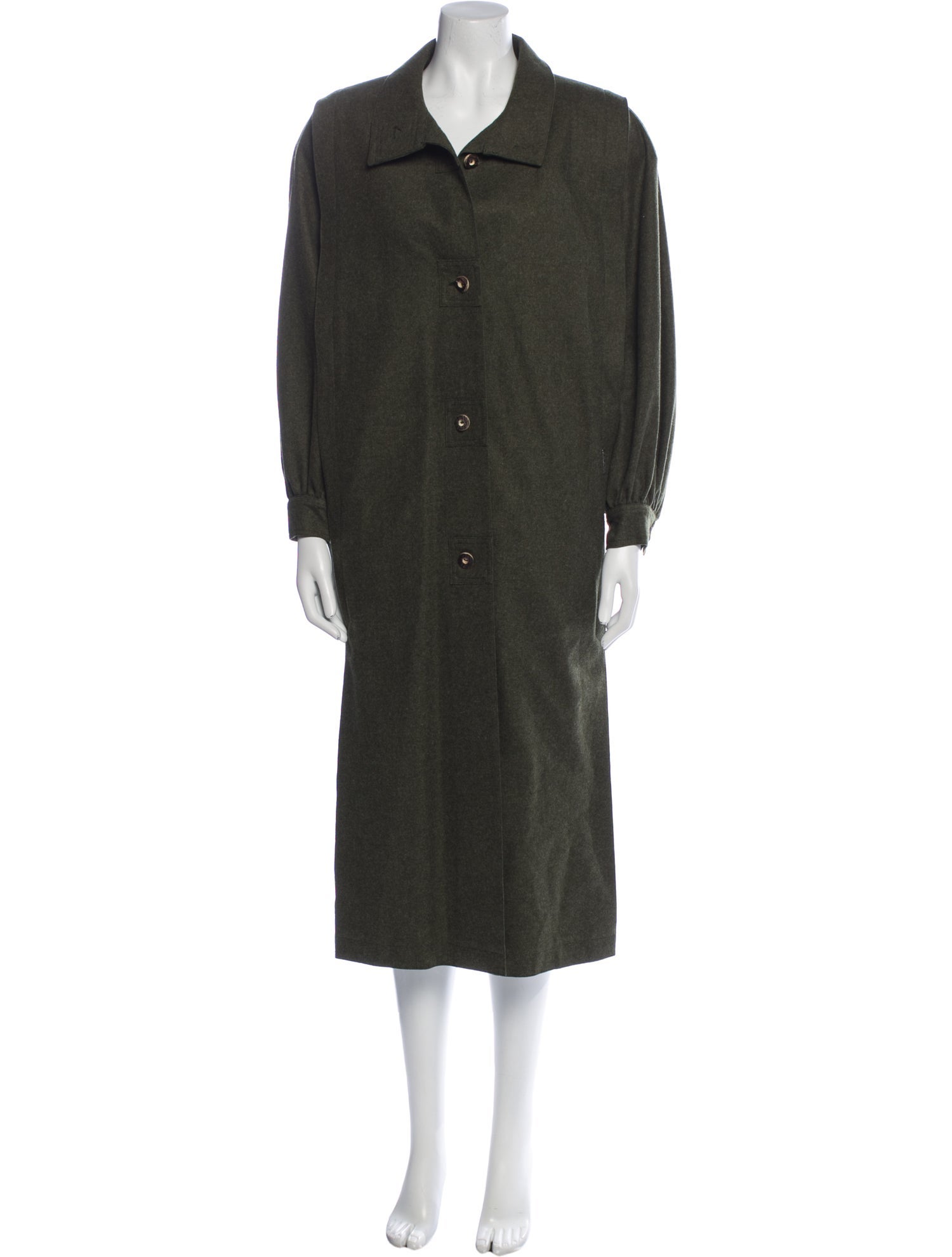 Geiger Wool Trench Coat