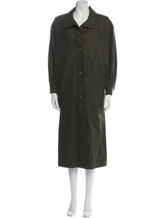 Geiger Wool Trench Coat