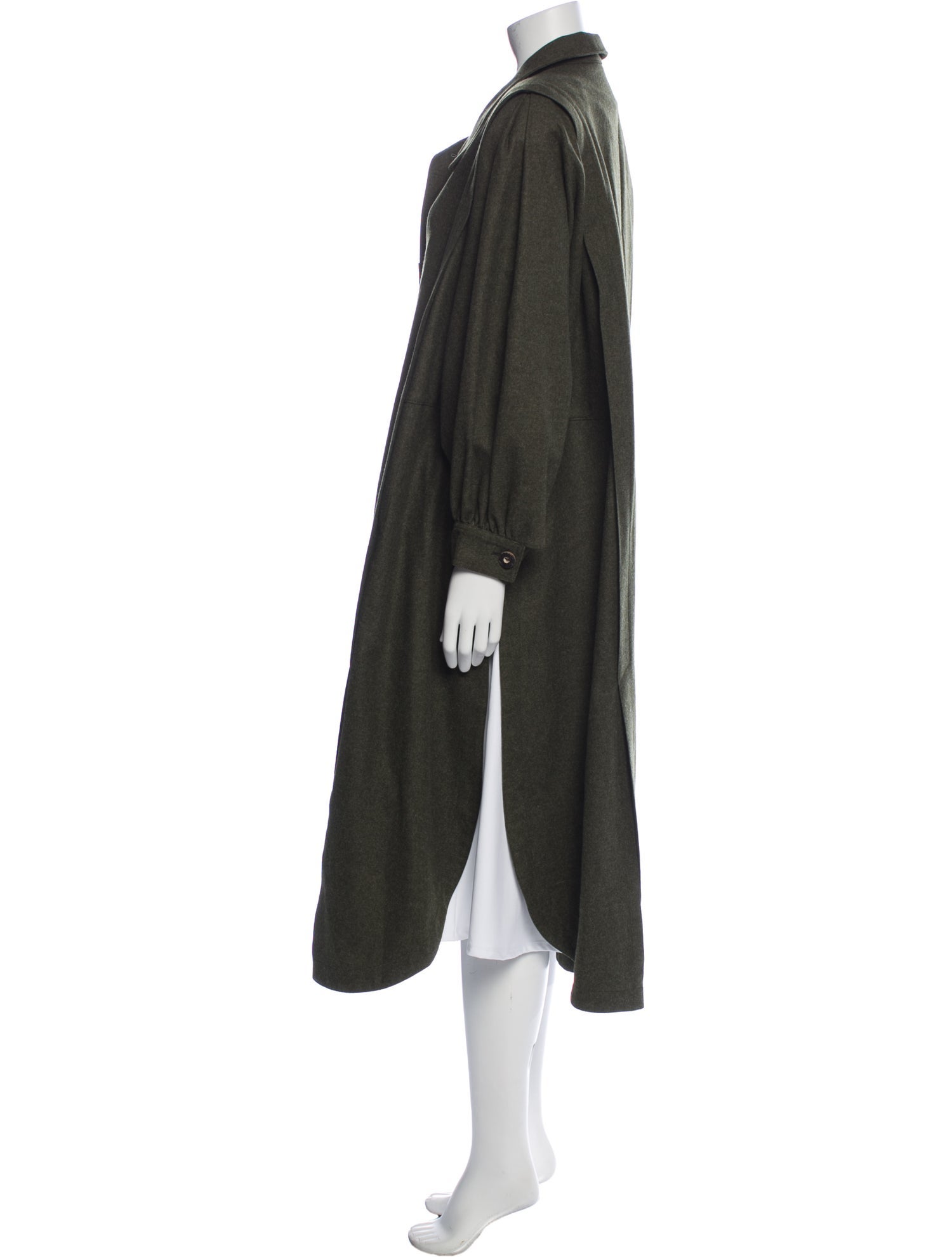 Geiger Wool Trench Coat