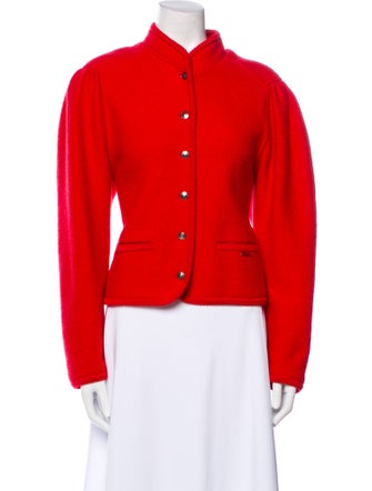 Geiger Wool Bomber Jacket