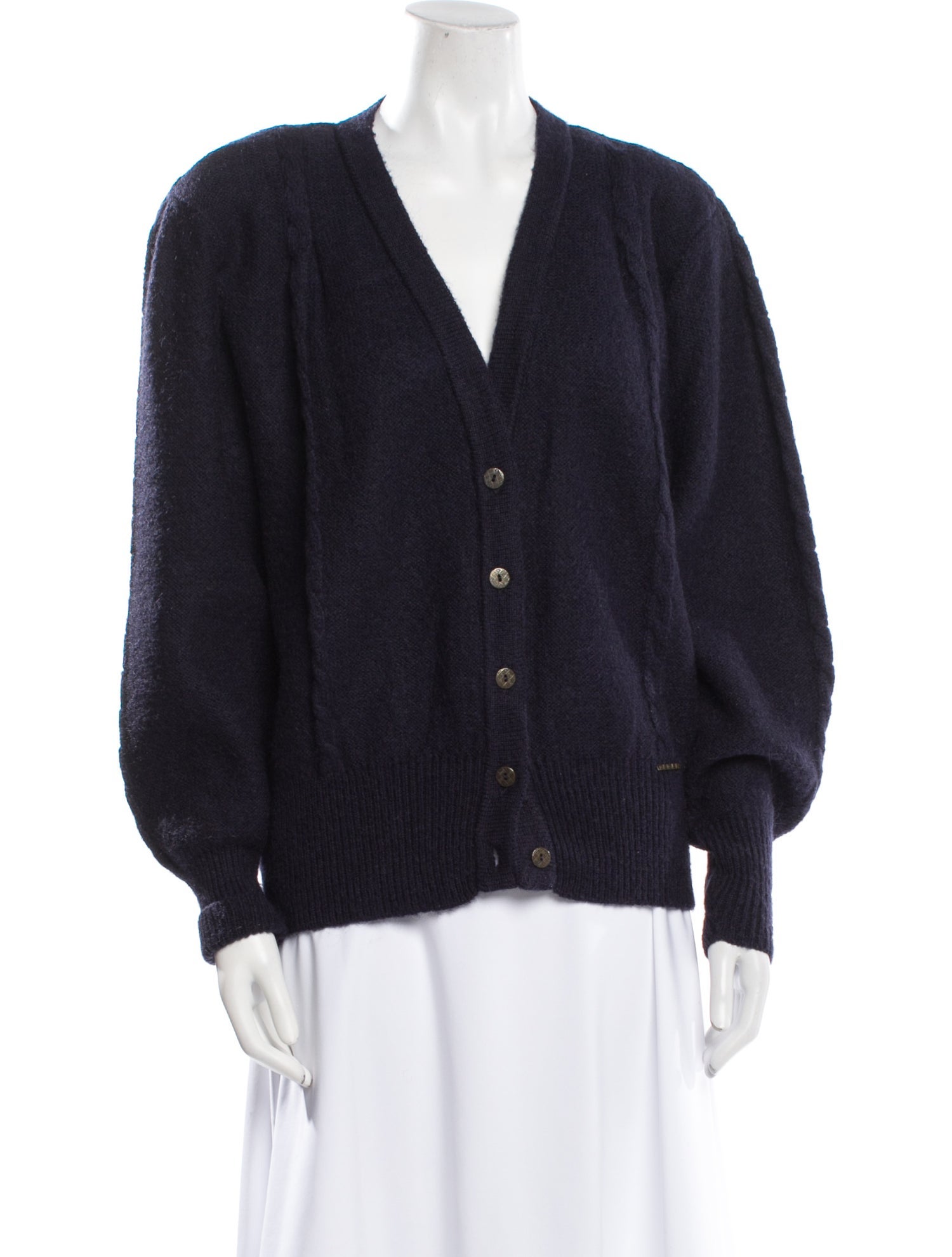 Geiger Virgin Wool V-Neck Sweater