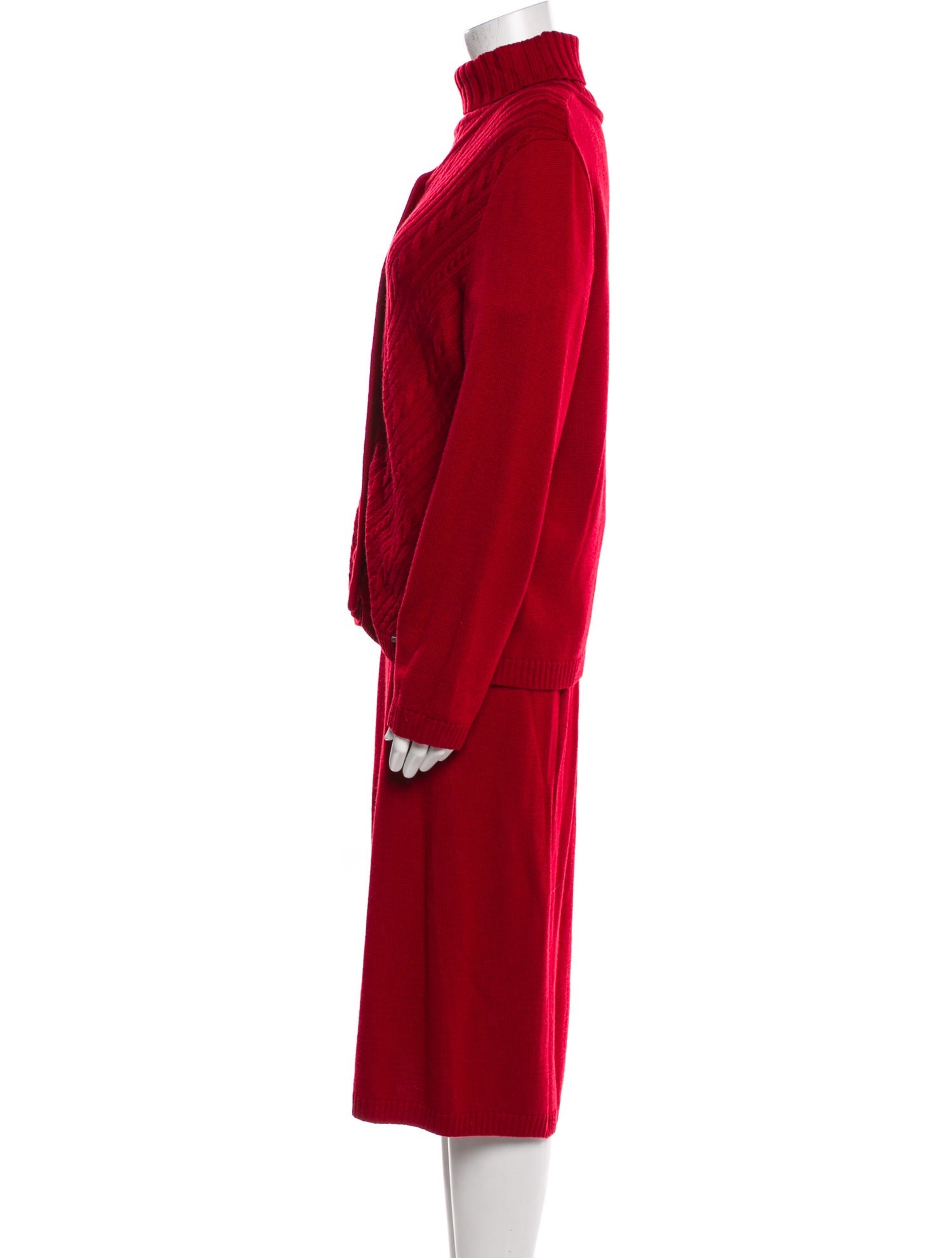 Geiger Virgin Wool Skirt Set