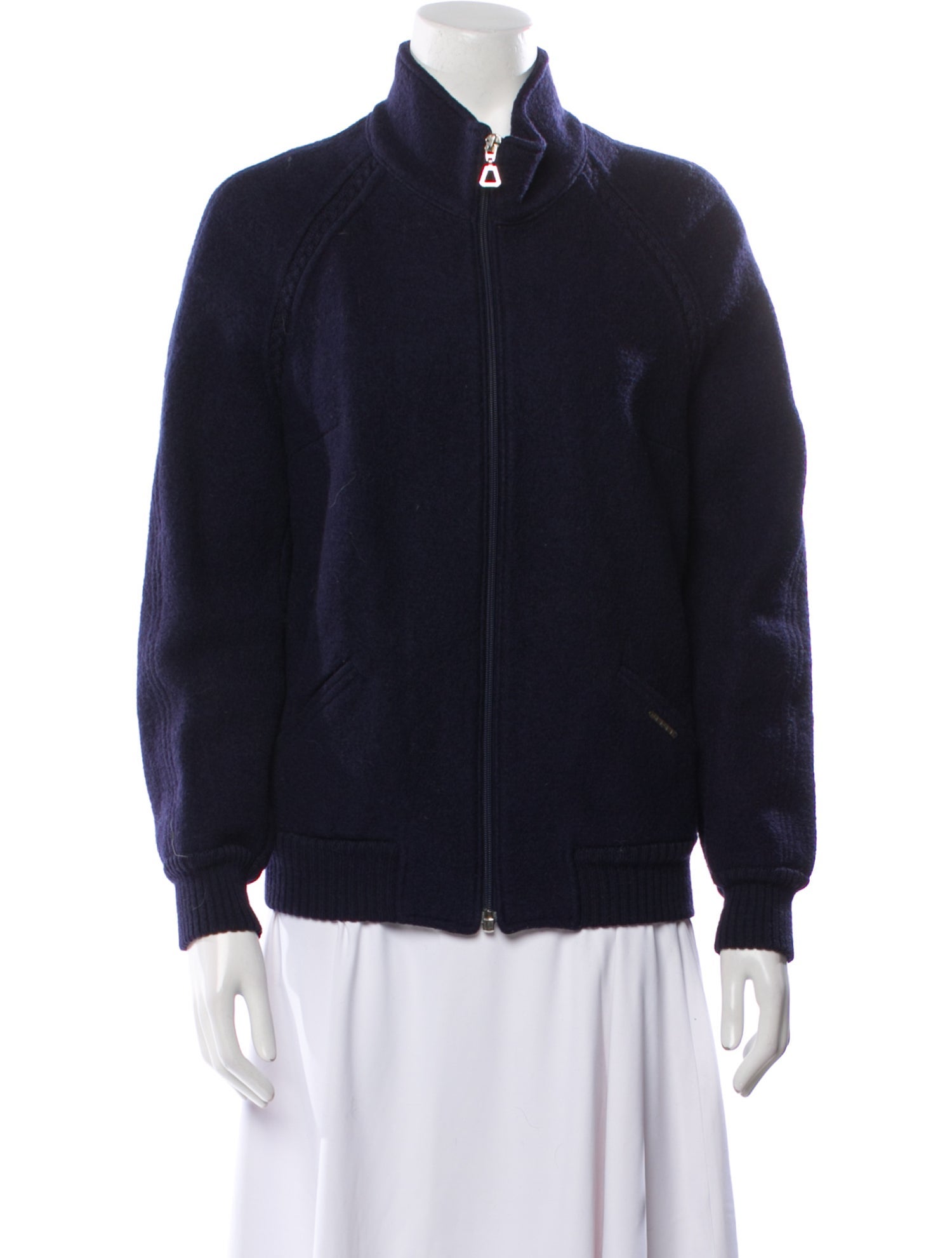 Geiger Virgin Wool Bomber Jacket