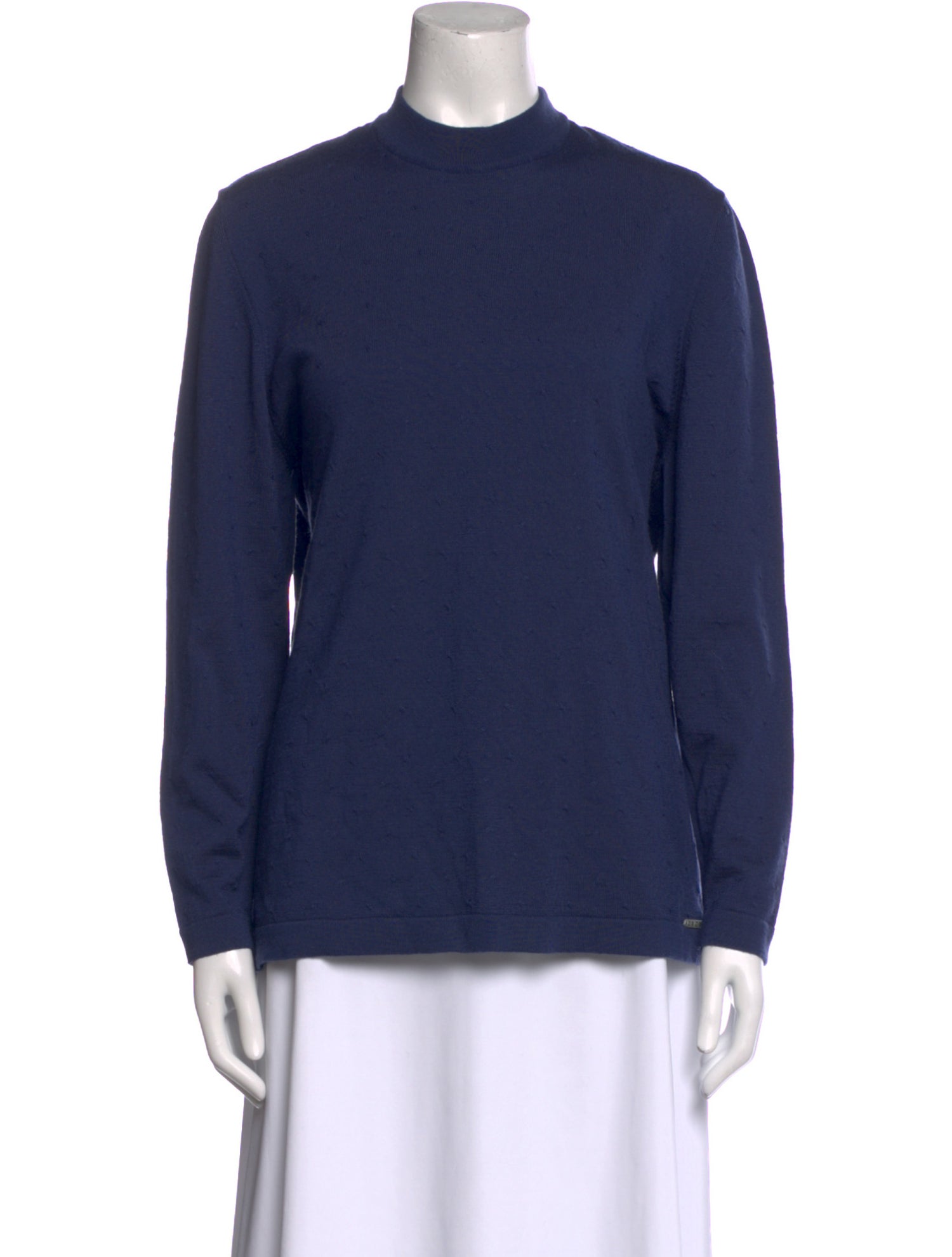 Geiger Wool Mock Neck Sweater