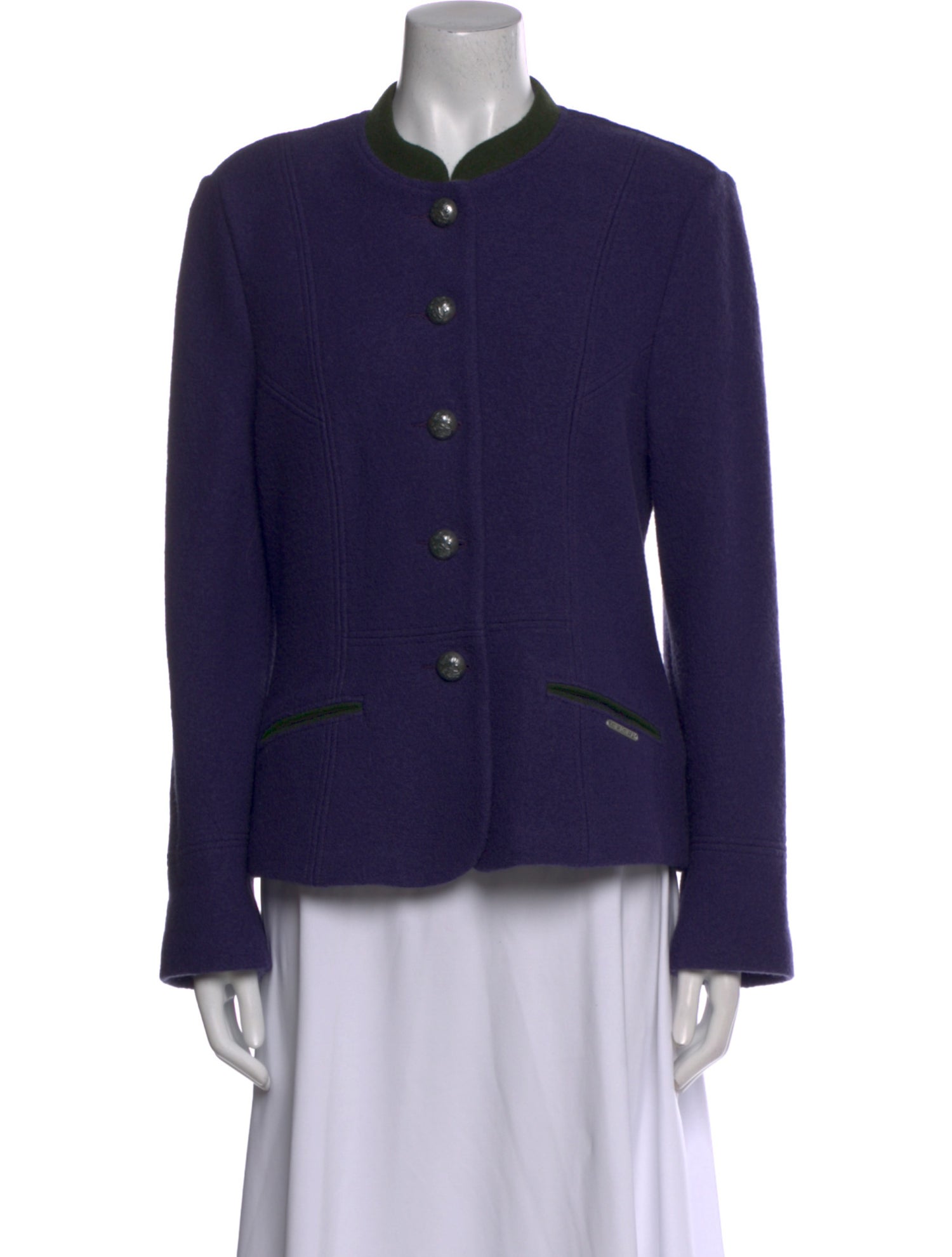 Geiger Virgin Wool Crew Neck Sweater