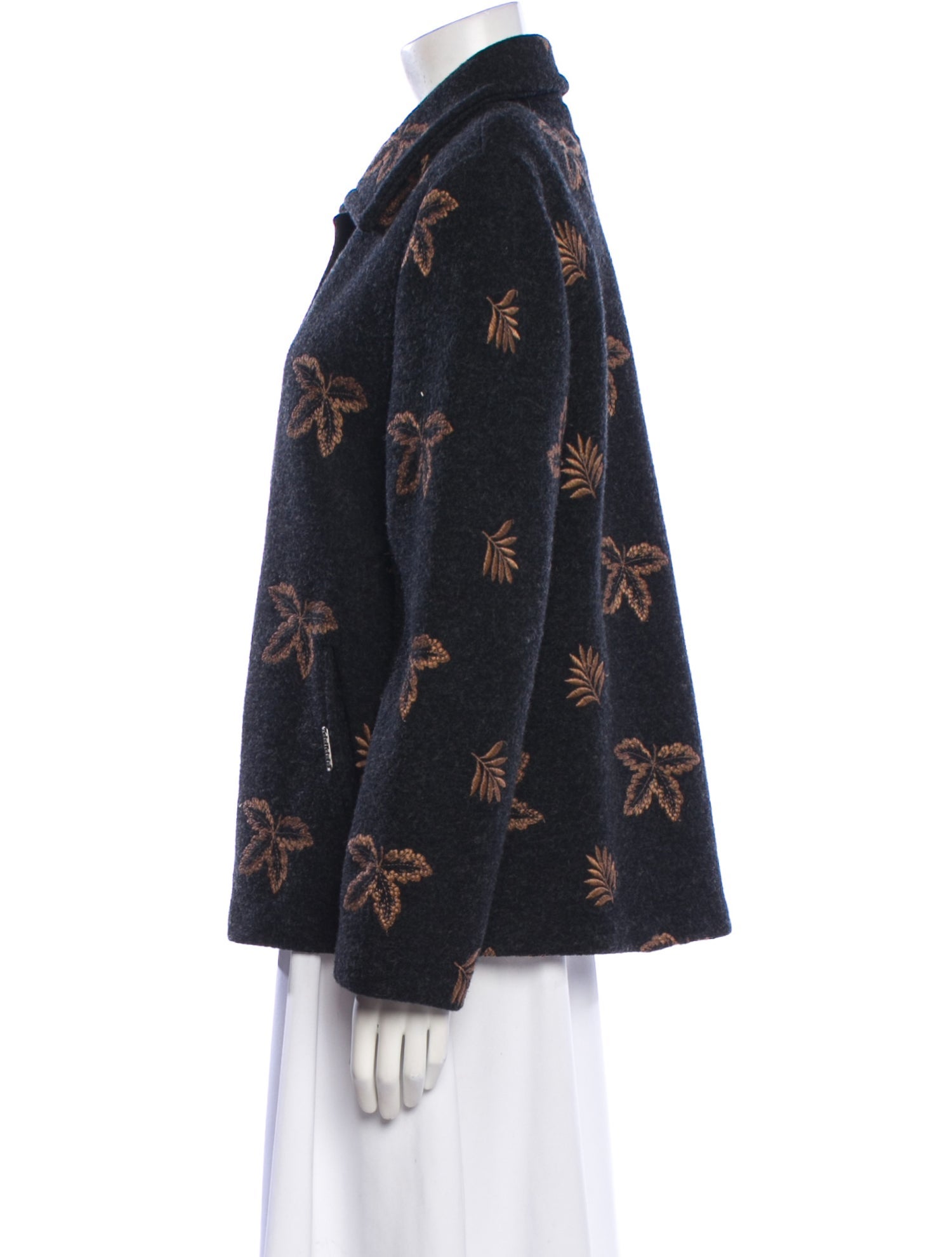 Geiger Virgin Wool Printed Jacket
