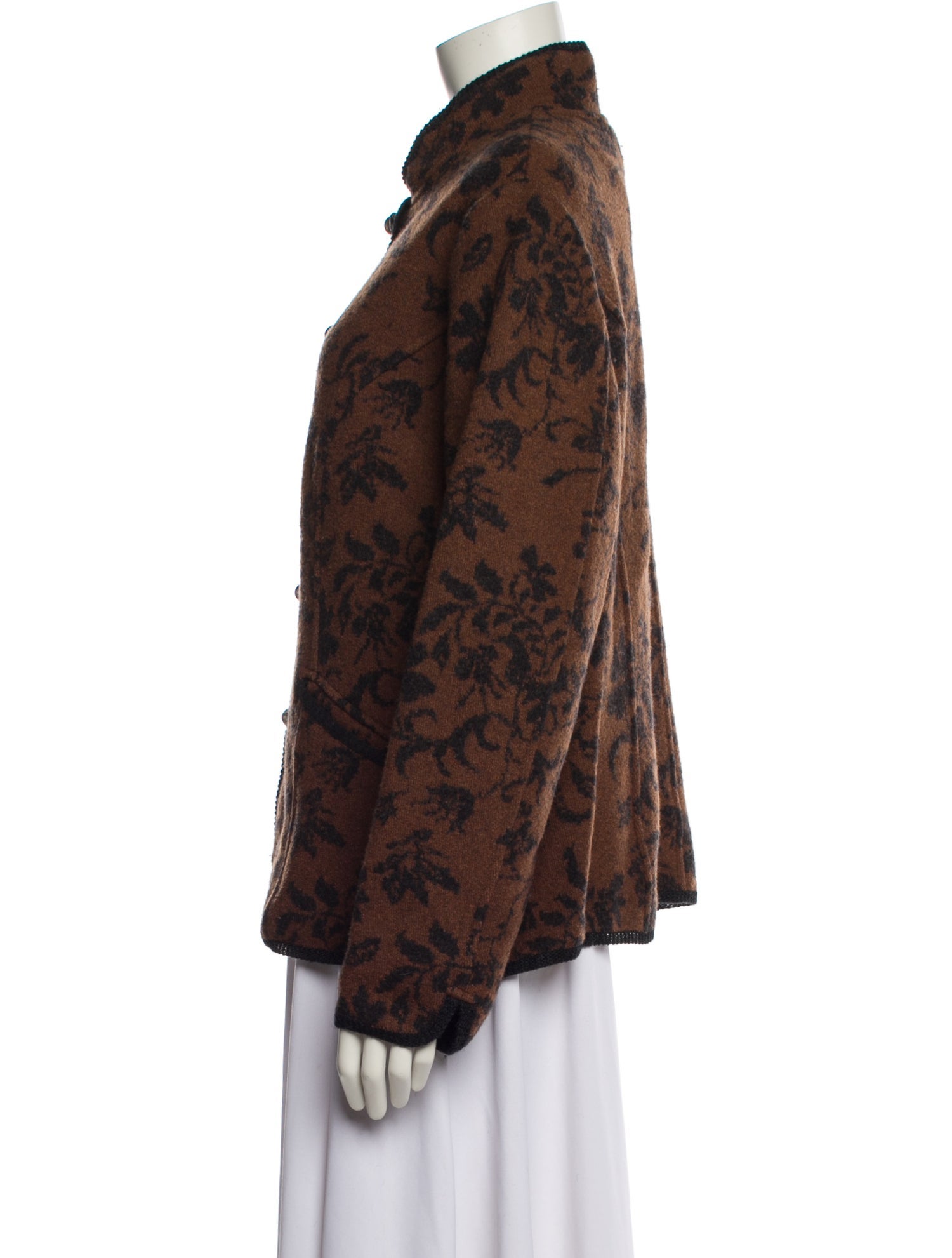 Geiger Wool Printed Evening Jacket