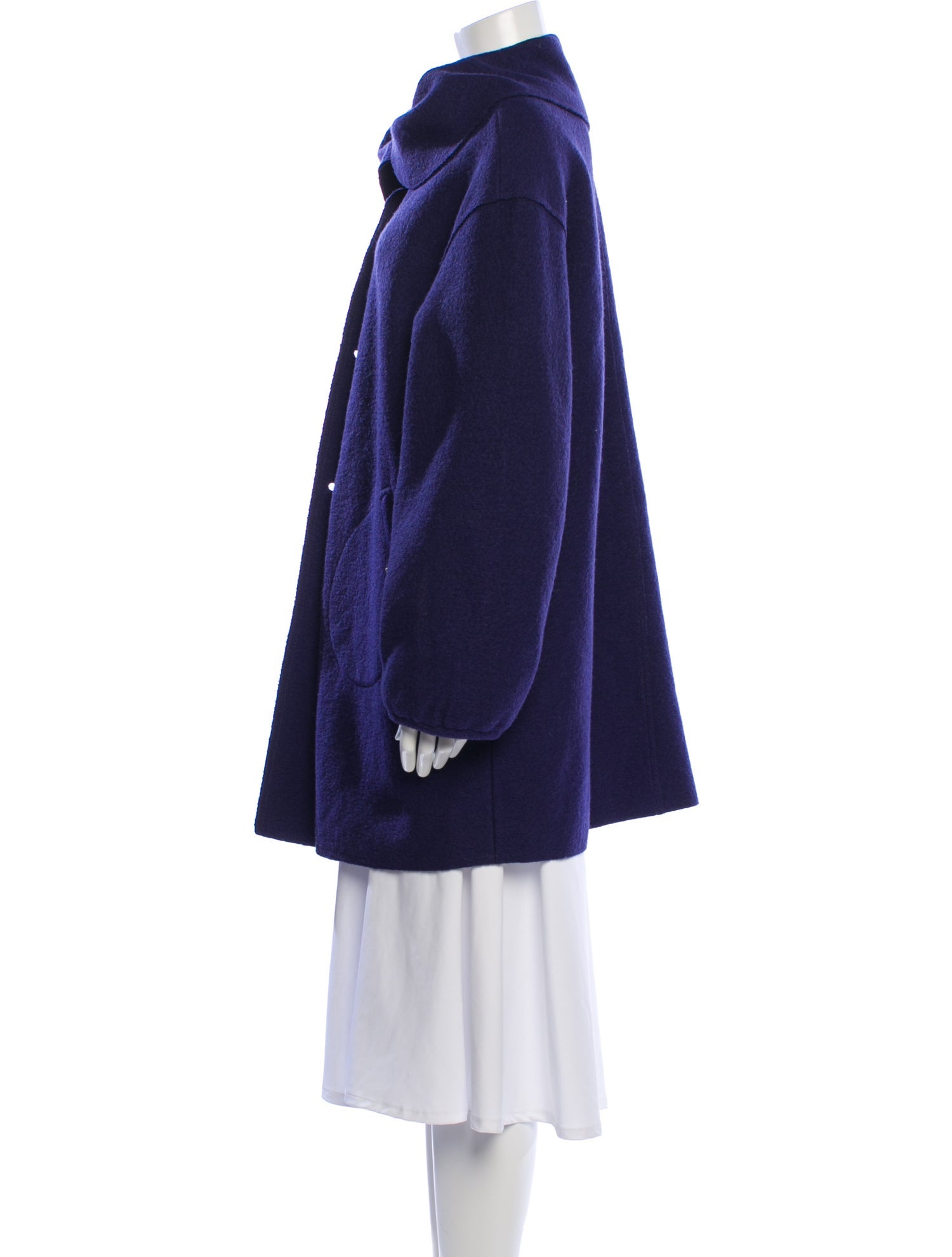 Geiger Wool Faux Fur Coat