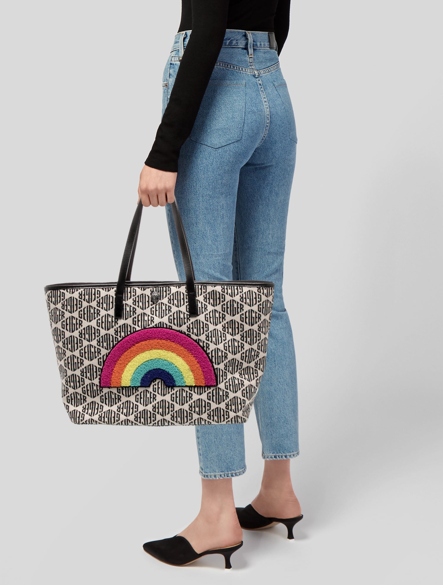 Geiger Canvas Top Handle Bag