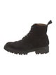 Grenson Suede Combat Boots