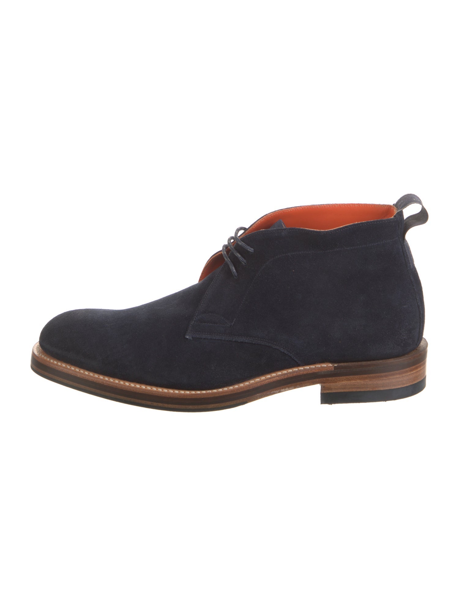 Grenson Suede Lace-Up Boots