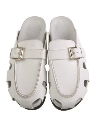 Grenson Leather Cutout Accent Slides