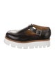 Grenson Leather Whipstitch Trim Oxfords