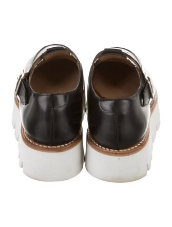 Grenson Leather Whipstitch Trim Oxfords