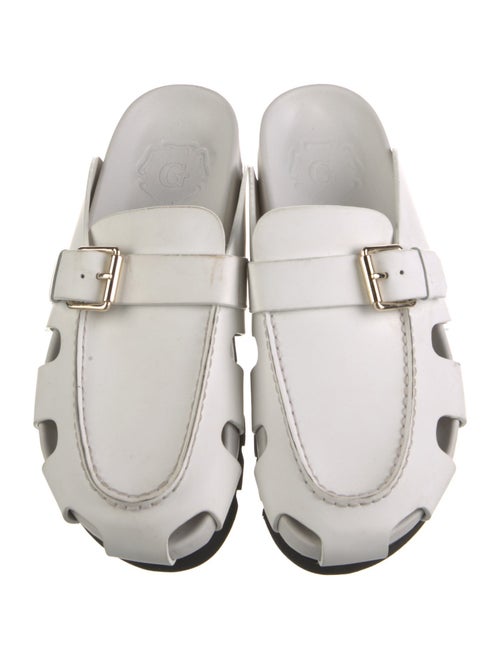 Grenson Leather Cutout Accent Slides