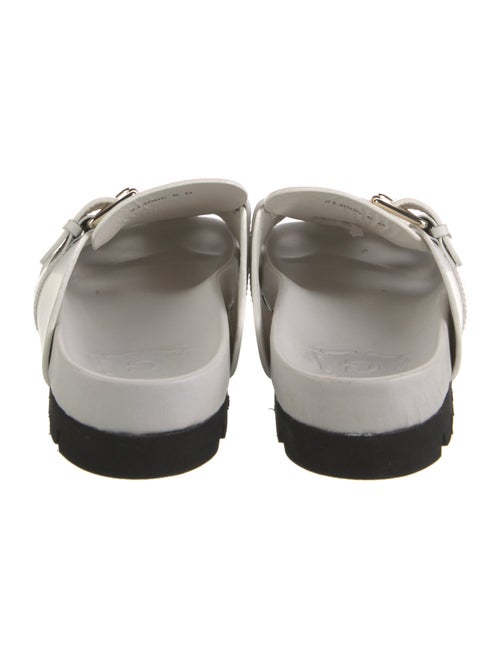 Grenson Leather Cutout Accent Slides