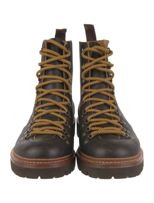 Grenson Leather Lace-Up Boots