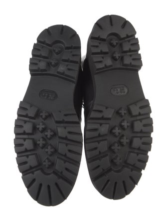 Grenson Leather Combat Boots