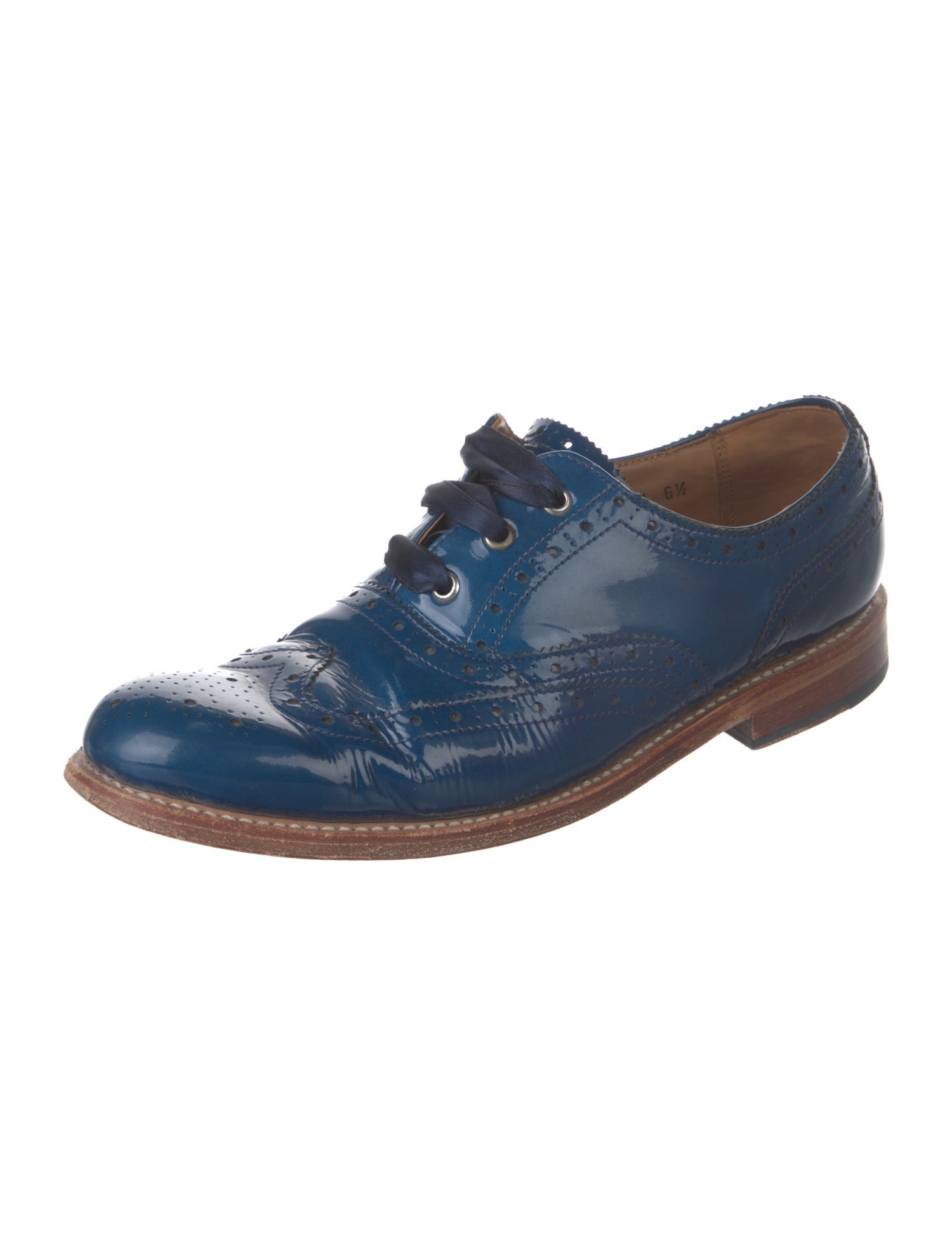 Grenson Patent Leather Oxfords