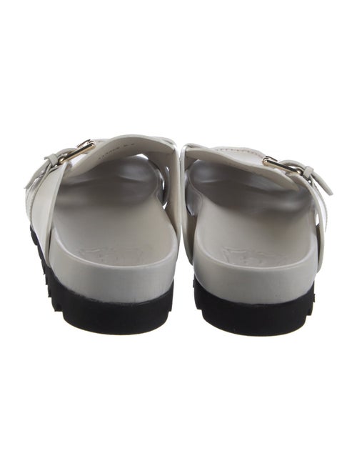 Grenson Leather Cutout Accent Mules