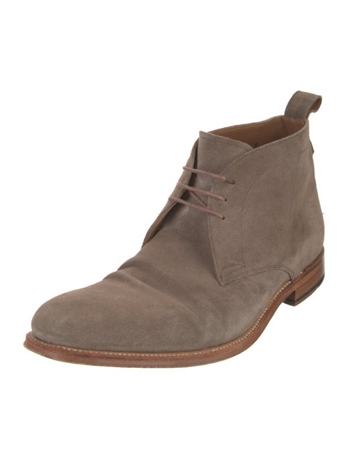 Grenson Suede Lace-Up Boots