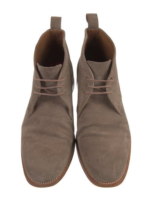 Grenson Suede Lace-Up Boots